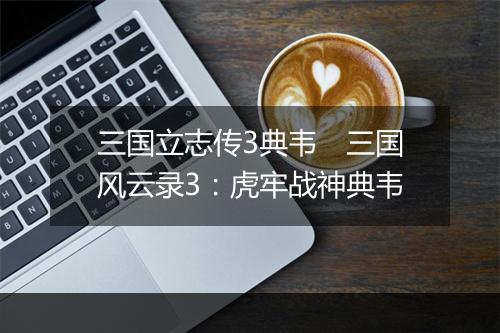 三国立志传3典韦　三国风云录3：虎牢战神典韦